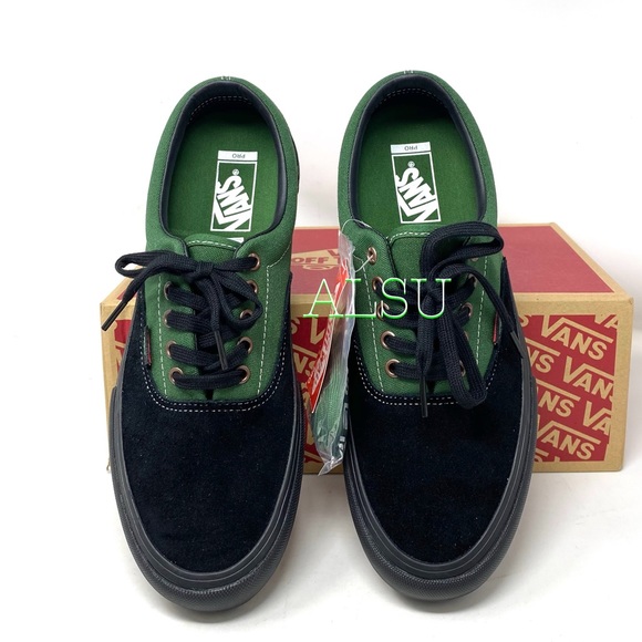 🎄 Christmas Special 🎄 VANS Era Pro Black Green Alpine Men’s Sneakers Size 11.5 - Picture 4 of 9